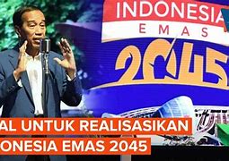 Jokowi Indonesia Emas